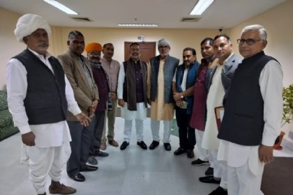 28 सूत्रीय मांगपत्र को लेकर भारतीय किसान संघ ने की ऊर्जा मंत्री से वार्ता