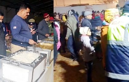 अयोध्या में मान-मनौव्वल में बीकानेर के वाशिंदे आगे आ रहे, भंडारे की सेवा शुरु कर रामभक्तों की सेवा सुश्रुषा में लगे