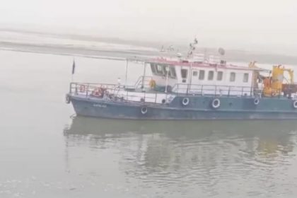 इलेक्ट्रिक जलयान सरयू नदी के रास्ते अयोध्या रवाना