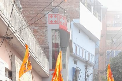 काशी विश्वनाथ की नगरी रामलला के भक्ति में लीन,राममय माहौल में जगह-जगह से निकली शोभायात्रा