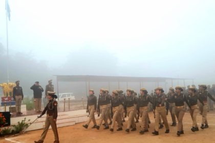 गणतंत्र दिवस परेड का रिहर्सल, एकरूपता के लिए कराई ड्रिल