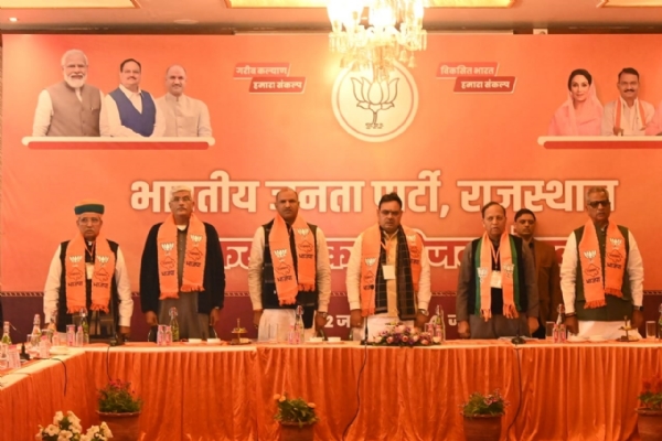 प्रदेश की जनता लोकसभा चुनावों में पच्चीस की पच्चीस सीटों पर कमल खिलाएगीः मुख्यमंत्री भजनलाल शर्मा