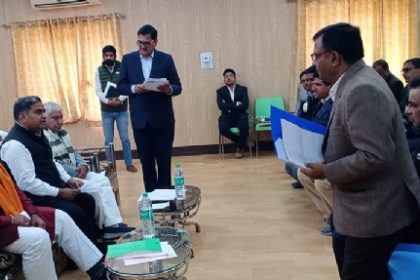 बारदाने से संबंधित समस्या नैफेड व राजफैड स्तर से तत्काल समाधान करावें अधिकारी : मंत्री गौतम कुमार दक