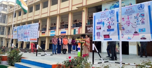 बीएचयू केंद्रीय विद्यालय में जागरूकता कार्यक्रम :फोटो बच्चा गुप्ता