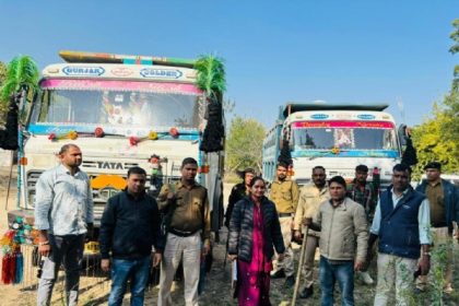 बीस से अधिक बड़ी मशीनरी सहित 25 हजार टन से अधिक अवैध भण्डारित खनिज जब्त