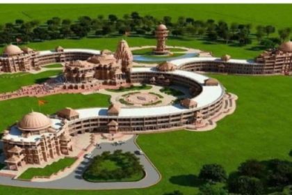 राजस्थान में बने विश्व के पहले ओम आकृति के शिव मंदिर की प्राण प्रतिष्ठा 19 फरवरी को, 28 साल में निर्माण हुआ पूरा