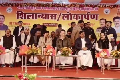 लोक निर्माण विभाग मंत्री ने 200 करोड़ की कार्य योजनाओं का शिलान्यास किया