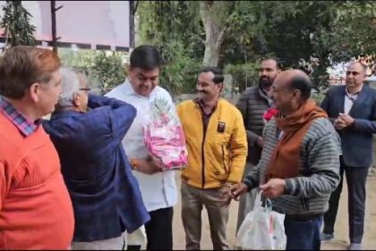 वन मंत्री संजय शर्मा से मिले सरिस्का के अधिकारी, विकास योजना बनाने के निर्देश