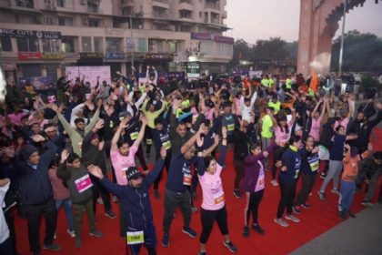 विधायक डॉ. कैलाश चंद वर्मा ने किया प्ले स्पोर्ट्स जयपुर स्वच्छा थॉन का फ्लैग ऑफ़