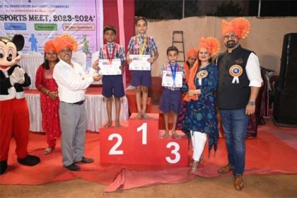 श्री नागरदास धारसी भुता हाई स्कूल में वार्षिक क्रीड़ा महोत्सव संपन्न