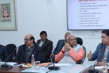 स्कूली शिक्षा में नई तकनीक और संस्कारों से विद्यार्थियों का भविष्य संवारे: शिक्षा मंत्री