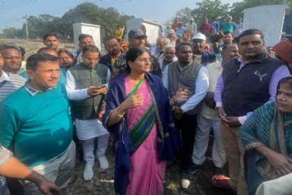 43.65 करोड़ से निर्मित होने वाले प्रस्तावित आरओबी का स्थलीय निरीक्षण
