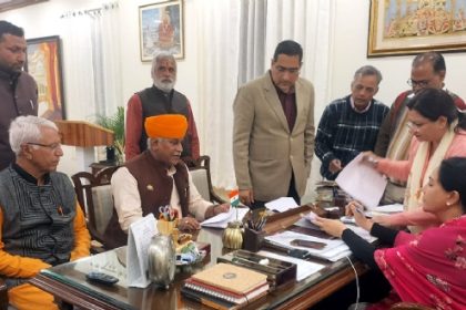 उपमुख्यमंत्री से मिले विधायक व्यास, ओलंपिक सावे सम्बन्धी छूट देने की मांग की