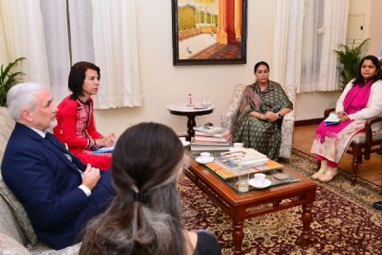 उपमुख्यमंत्री से यूएन प्रतिनिधियों की चर्चा: पर्यटन विकास- महिला सशक्तीकरण पर होगा काम