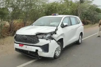 एसपी की कार ने रॉन्ग साइड जाकर बाइक को टक्कर मारी, आर्किटेक्ट की मौत