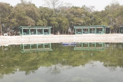 कुशीनगर के बौद्ध विपश्यना पार्क निर्माण की गति धीमी
