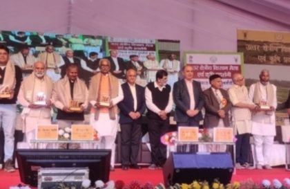 कृषि विश्वविद्यालय : पांच पद्मश्री किसानों को कुलपति ने किया सम्मानित