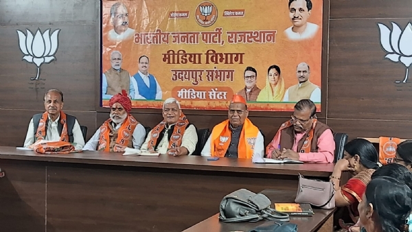 केन्द्रीय गृहमंत्री अमित शाह, सीएम भजनलाल मंगलवार को उदयपुर में भाजपा कार्यकर्ताओं में भरेंगे जोश