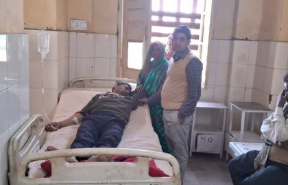 ट्रैक्टर ट्राली की टक्कर से बाइक सवार की मौत, एक घायल