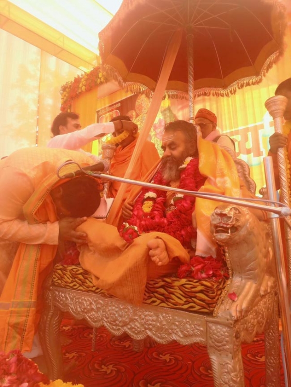 तीर्थराज प्रयाग ब्रह्मलोक व विष्णुलोक के बराबर : नरेन्द्रानंद सरस्वती