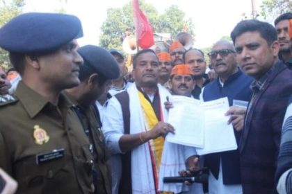 प्रजापति समाज की संकल्प यात्रा मेरठ पहुंची, मांगी राजनैतिक हिस्सेदारी