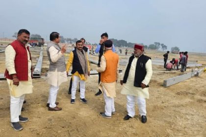 प्रधानमंत्री मोदी वाराणसी दौरे में दो जनसभाओं को करेंगे सम्बोधित,सभा स्थल पर तैयारी शुरू