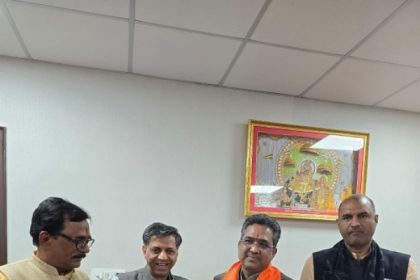 भाजपा राष्ट्रीय महामंत्री सुनील बंसल का जयपुर प्रवास पर अभिनंदन