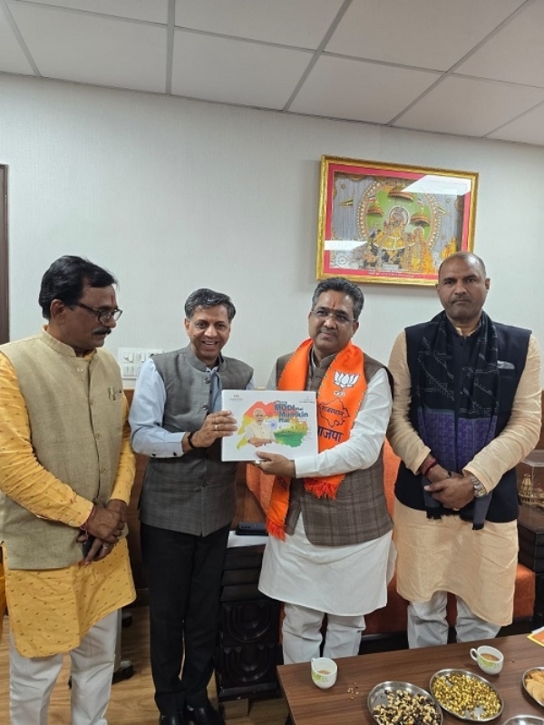 भाजपा राष्ट्रीय महामंत्री सुनील बंसल का जयपुर प्रवास पर अभिनंदन