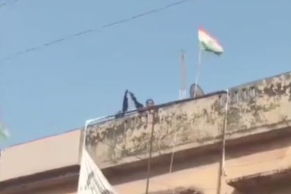 भारत जोड़ो न्याय यात्रा:राहुल को दिखाए गए काले झंडे,भाजपा कार्यकर्ताओं ने की नारेबाजी