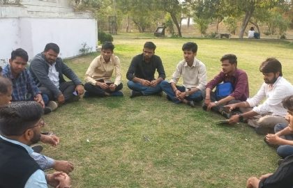 राजस्थान विश्वविद्यालय में छात्रसंघ चुनाव कराने की मांग को लेकर छात्र प्रतिनिधियों ने की बैठक
