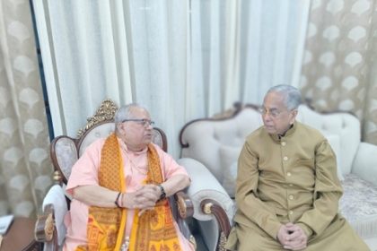 राज्यपाल कलराज मिश्र की कुशलक्षेम पूछी