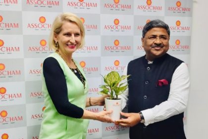 एसोचैम द्वारा आयोजित राउंड टेबल वार्ता में शोभित विश्वविद्यालय के कुलाधिपित कुंवर शेखर विजेंद्र ने अध्यक्षता की