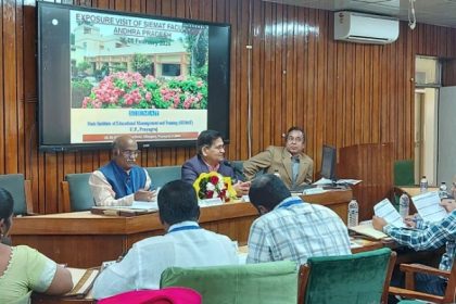 सीमैट में आन्ध्र प्रदेश के अधिकारियों का एक्सपोजर विजिट कार्यक्रम शुरू