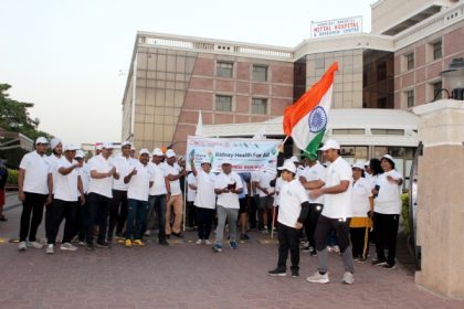 अजमेरवासियों ने दौड़ कर किडनी के प्रति दिखाई जागरूकता