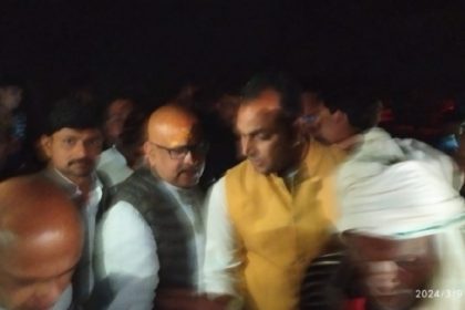 कांग्रेस के प्रदेश अध्यक्ष ने गैंगरेप पीड़ितों के परिवारों के पोछे आंसू