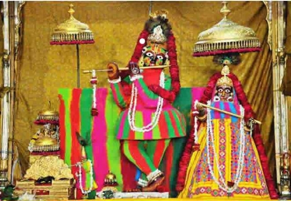 Inauguration of Phagotsav with composition tableau in Govind Devji temple