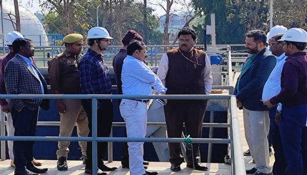 डायरेक्टर जनरल नमामि गंगे ने परियोजनाओं का किया निरीक्षण
