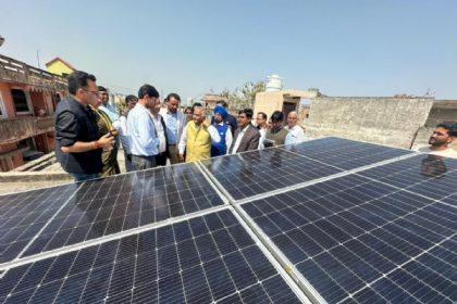 पीएम सूर्य घर मुफ्त बिजली योजना प्राप्त करने वाला पहला जनपद बना गाजियाबाद