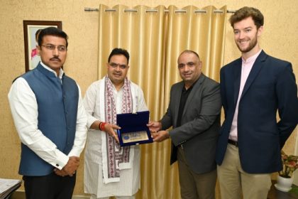 मुख्यमंत्री भजनलाल शर्मा से राजस्थान रॉयल्स के पदाधिकारियों ने मुलाकात की