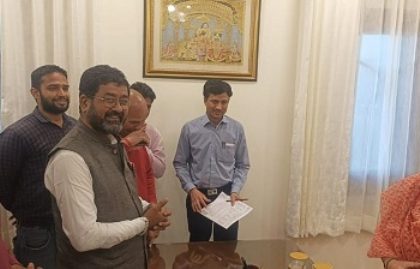 राज्य कर्मचारियों की मांगों को लेकर कर्मचारी महासंघ के प्रतिनिधिमंडल की उपमुख्यमंत्री एवं मुख्य सचिव से मांग